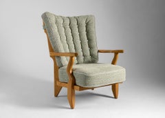 Guillerme et Chambron, Grand repos, Conjunto de tres sillones, Francia, 1960