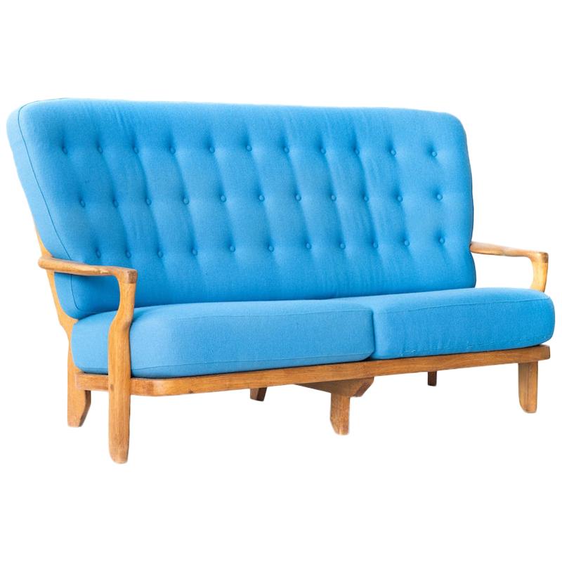 Guillerme et Chambron Grand Repos Settee Sofa Loveseat For Sale