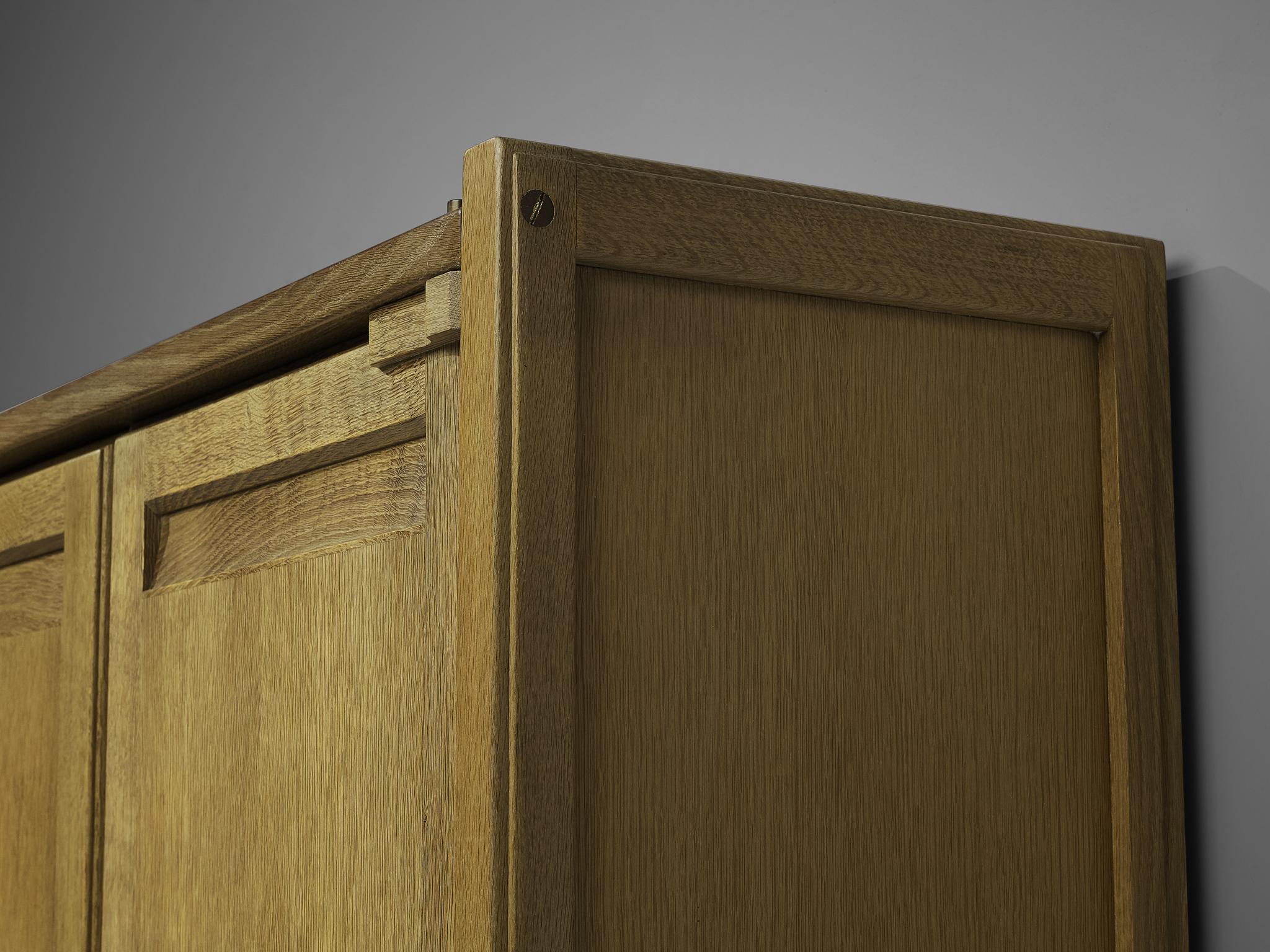 Guillerme & Chambron Highboard in Stained Oak 5