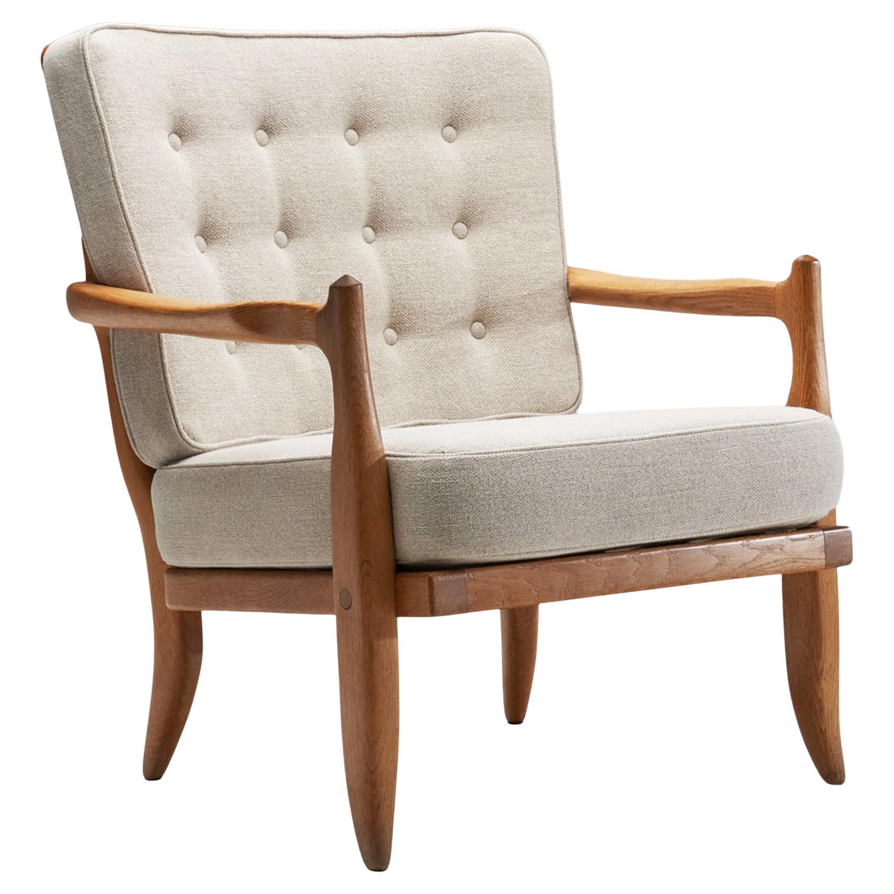 Guillerme et Chambron "José" Armchair, France 1950s