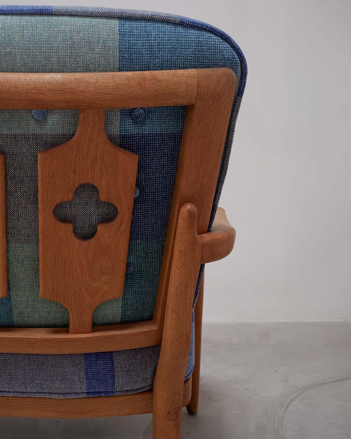 Mid-Century Modern Guillerme et Chambron, José Loveseat