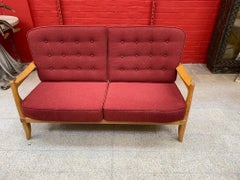 Guillerme et Chambron "José" Sofa in Oak, Edition Votre Maison