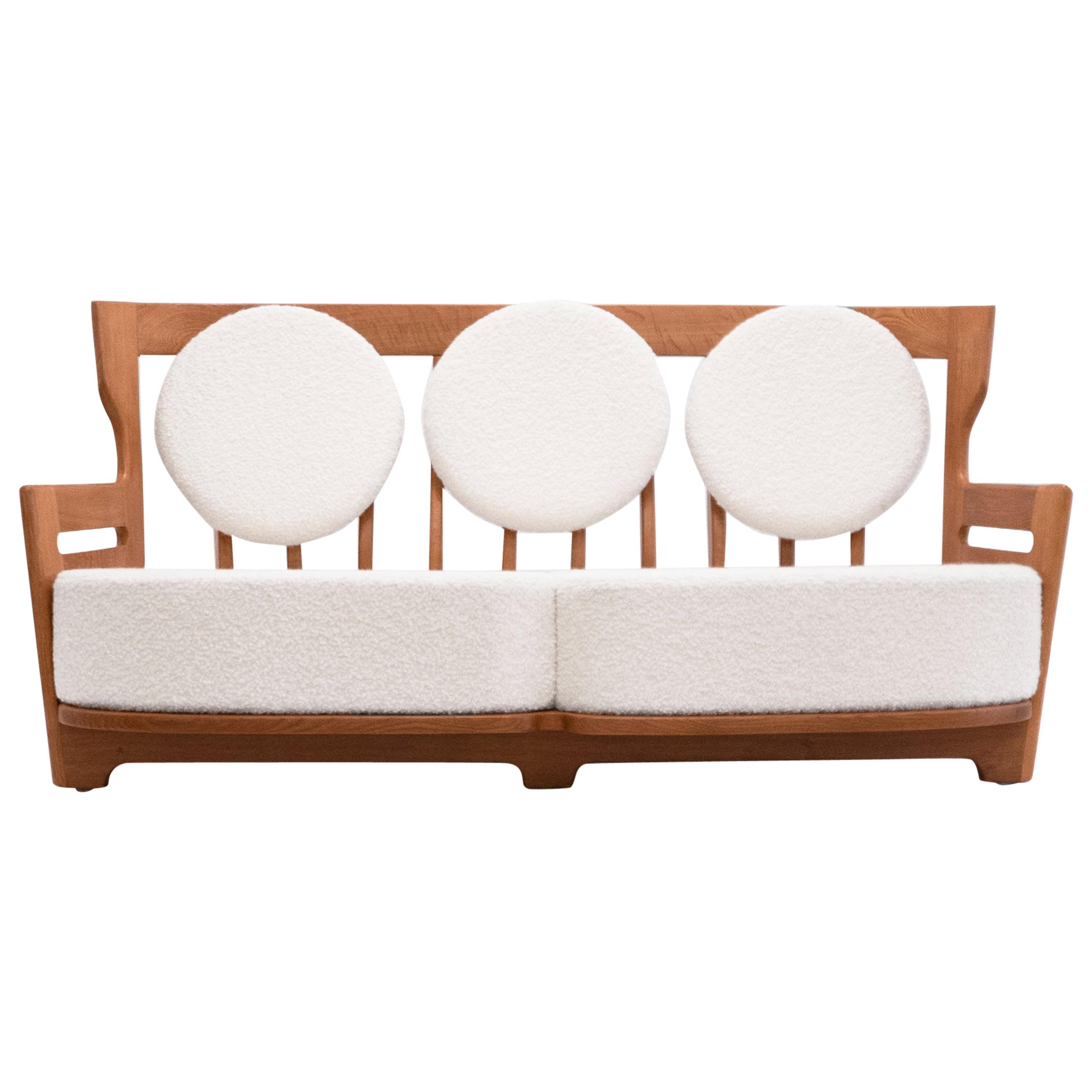 Guillerme et Chambron 'Juliette' Oak Sofa for Votre Maison