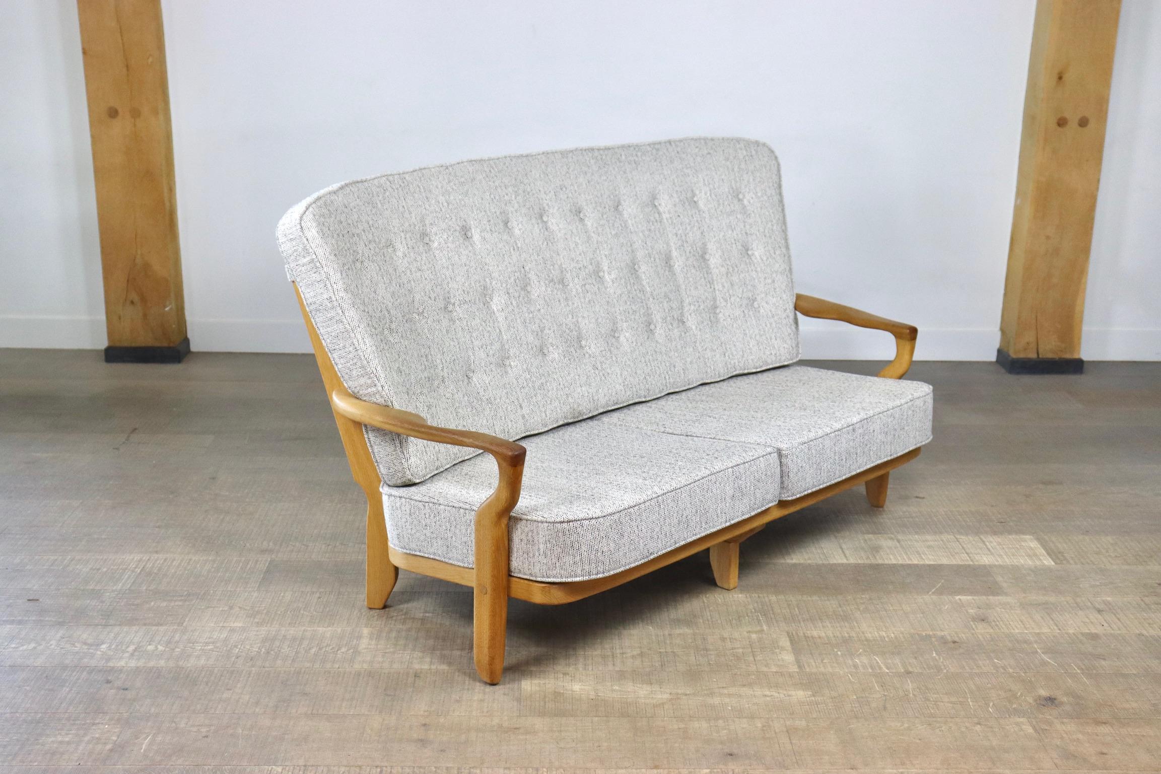 Guillerme et Chambron ‘Juliette’ Sofa, France 1955 For Sale 1