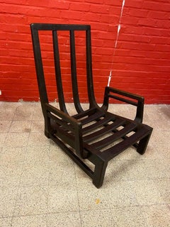 Guillerme et Chambron  large Armchair, Edition Votre Maison circa 1970