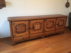 Guillerme et Chambron, Large Oak Sideboard, Edition Votre Maison, circa 1970