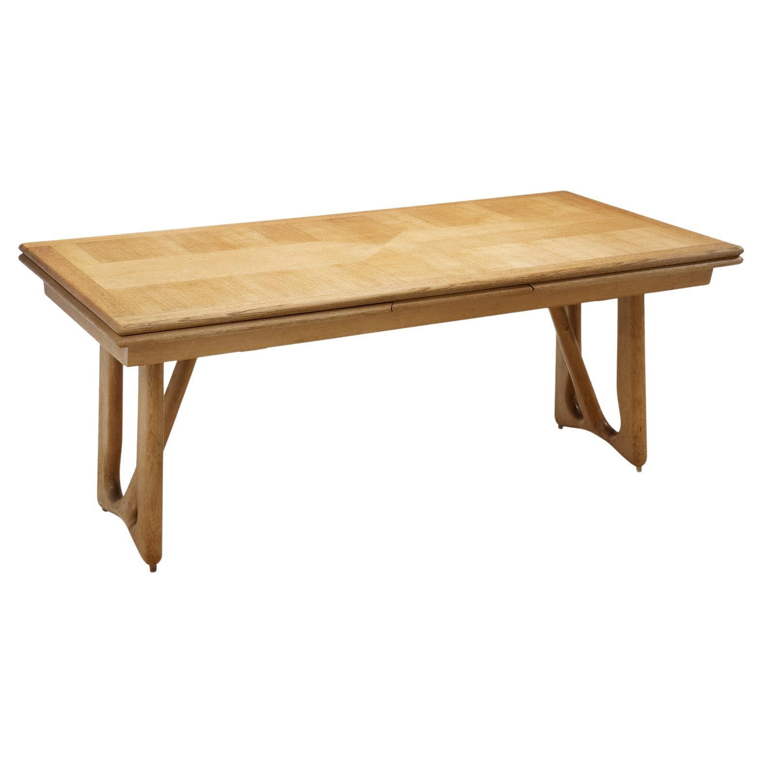 Table de salle à manger "L'Italienne" de Guillerme et Chambron pour Votre Maison, France années 1960