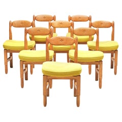 Guillerme et Chambron 'Lorraine' Chairs in Oak