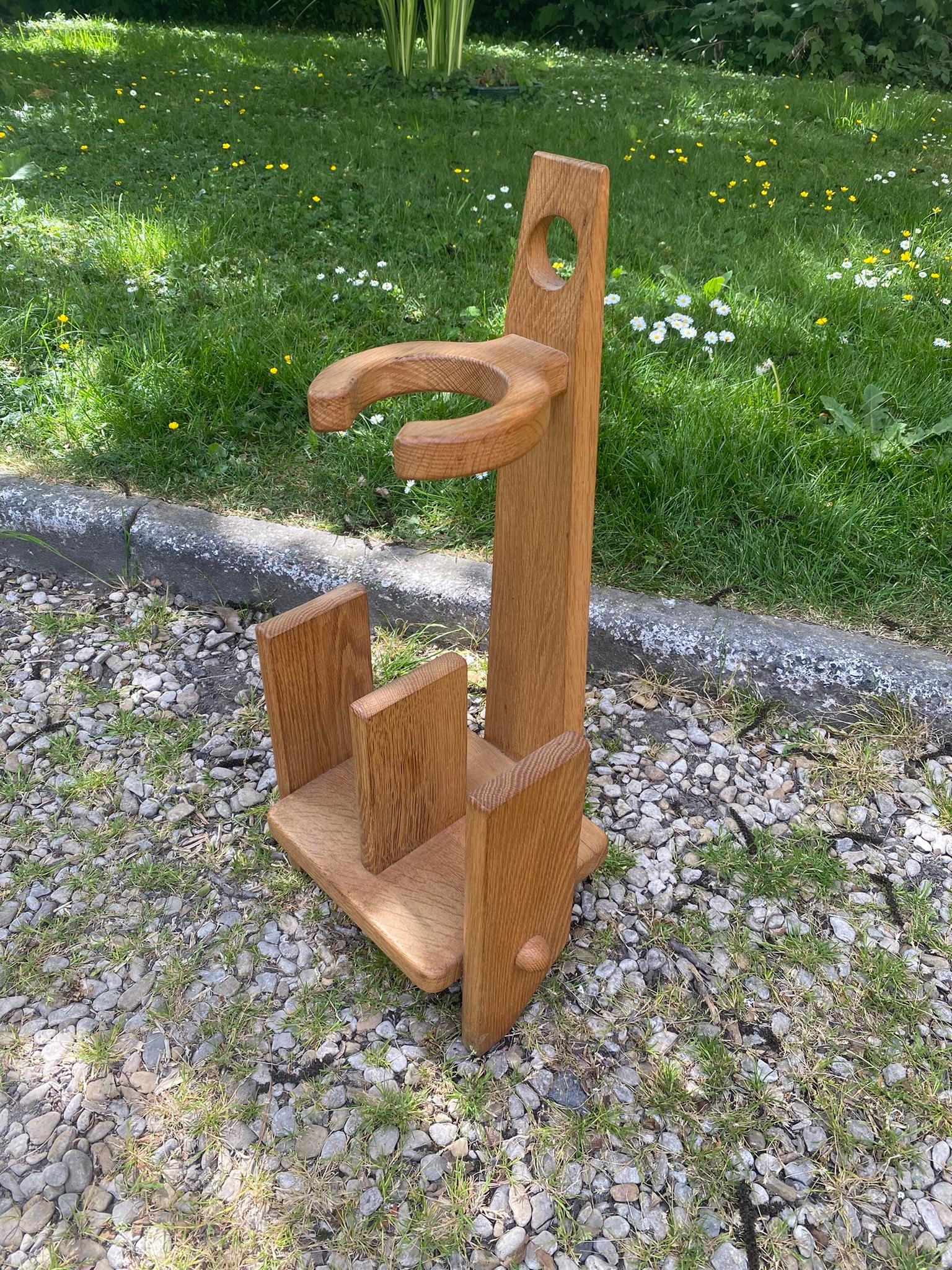 Guillerme et Chambron Magazine Rack circa 1960 In Good Condition For Sale In Saint-Ouen, FR