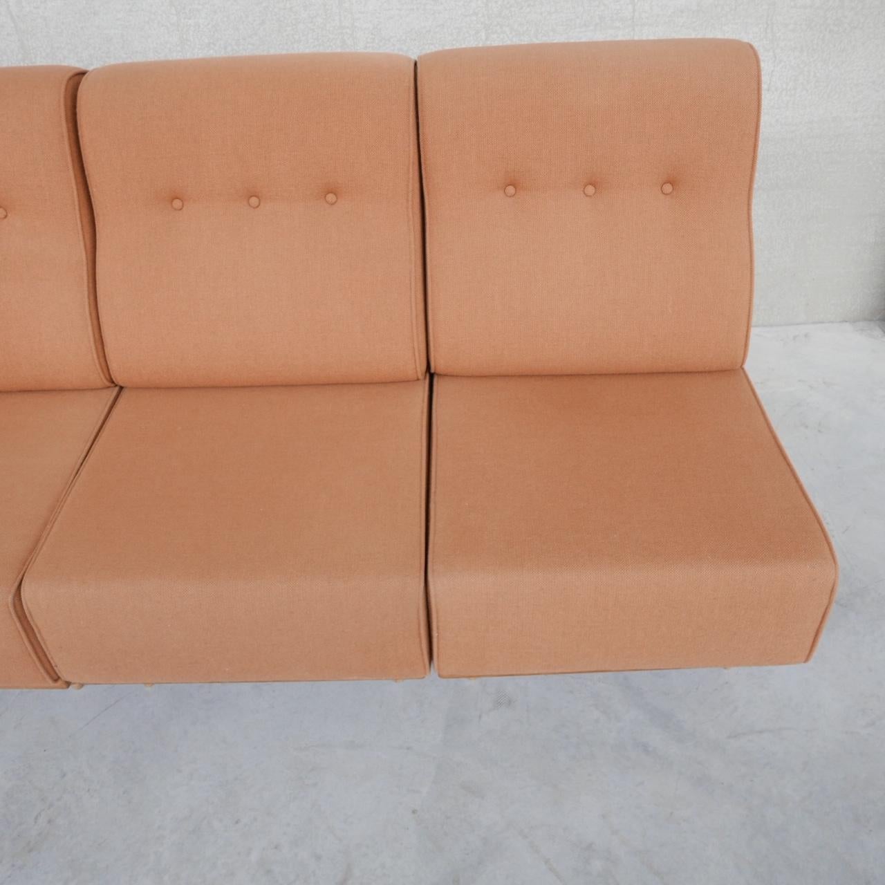 Guillerme et Chambron Mid-Century Sofa Set or Lounge Chairs '5 pieces' 3