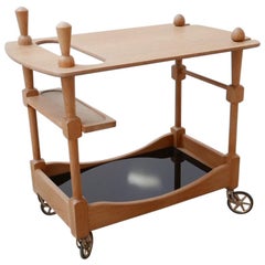 Guillerme et Chambron Midcentury French Drinks Trolley