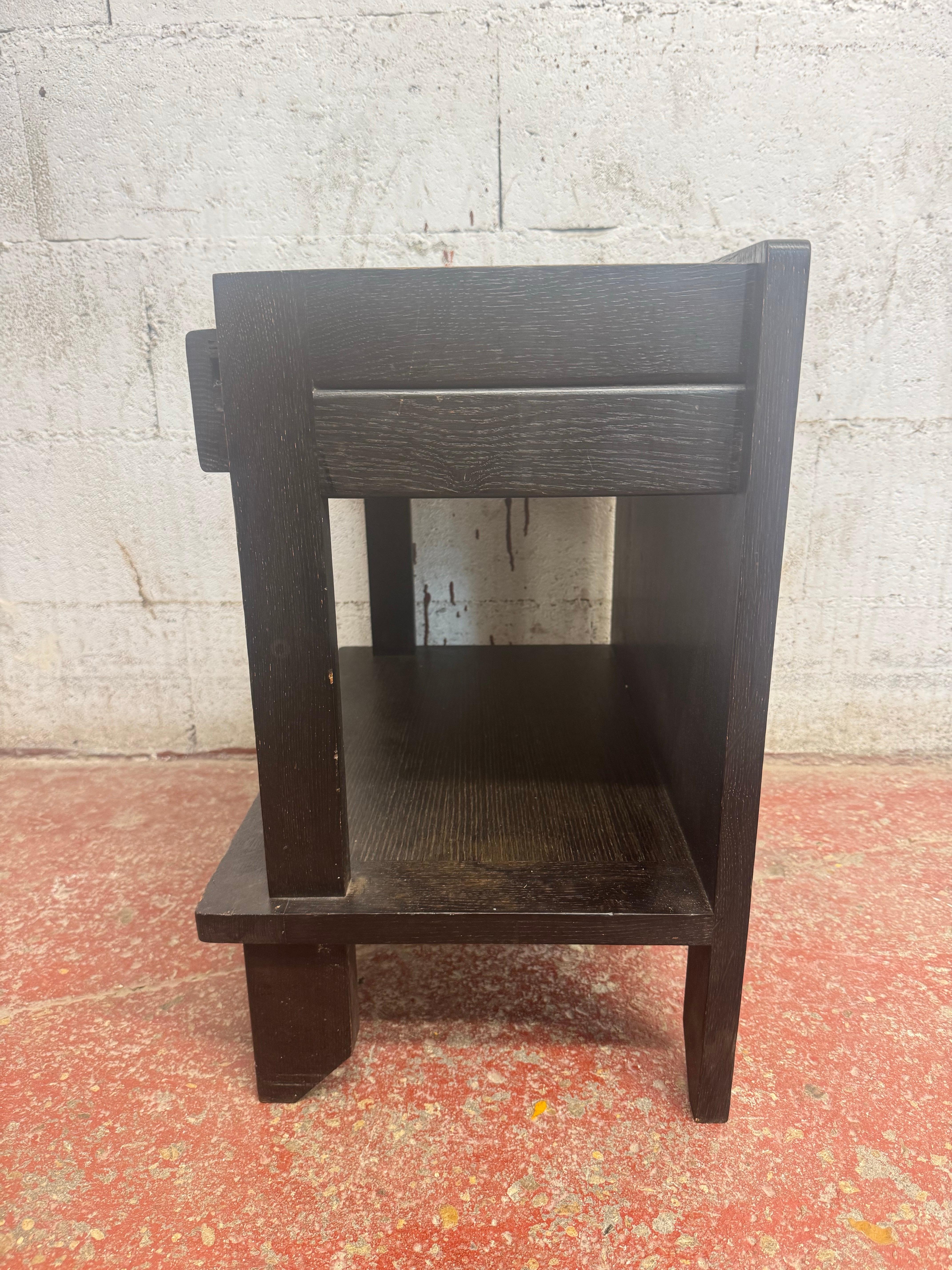 Moderne Guillerme et Chambron table de nuit en vente