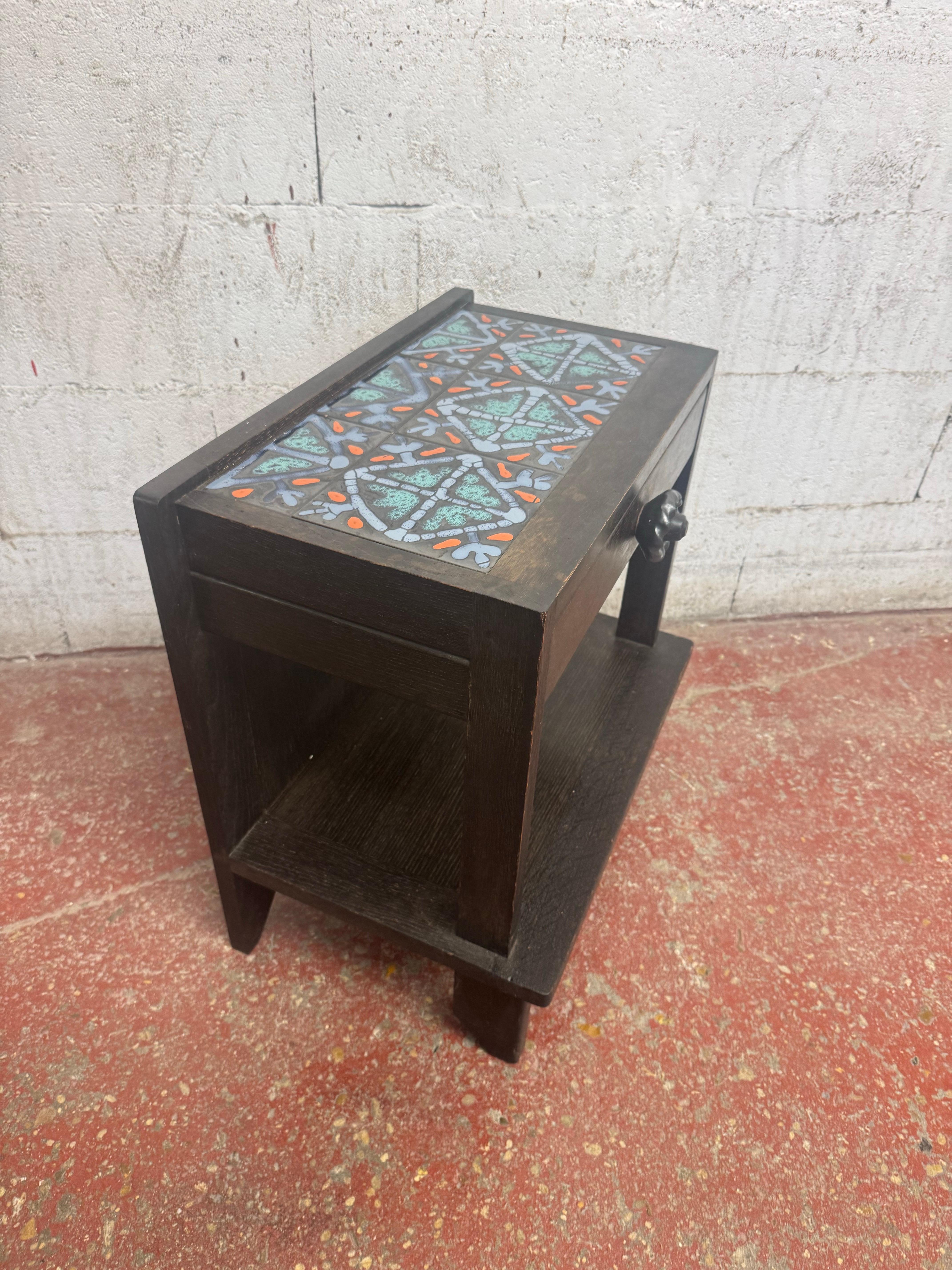 Guillerme et Chambron table de nuit Bon état - En vente à Saint-Ouen, FR