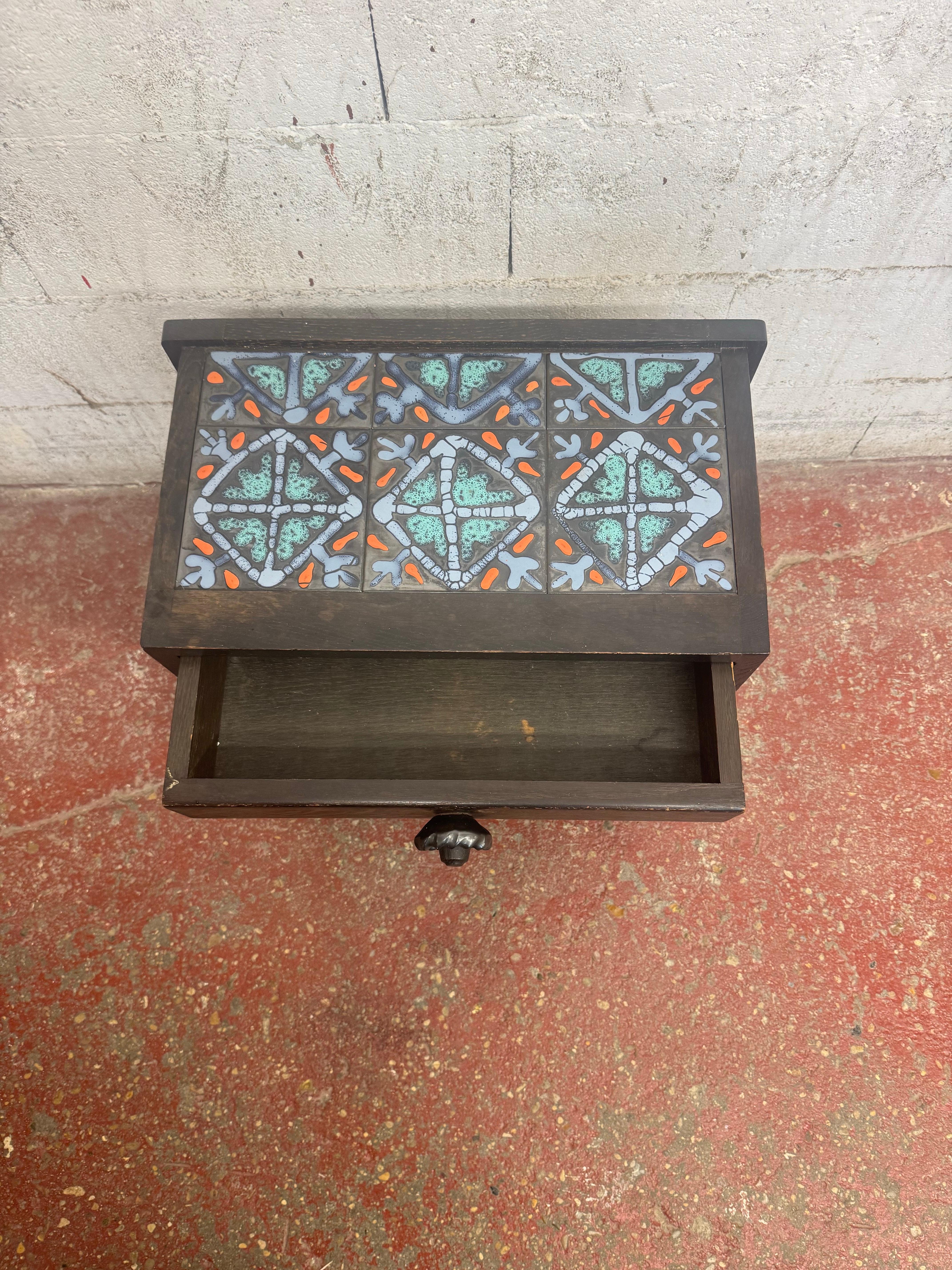 Guillerme et Chambron table de nuit en vente 1