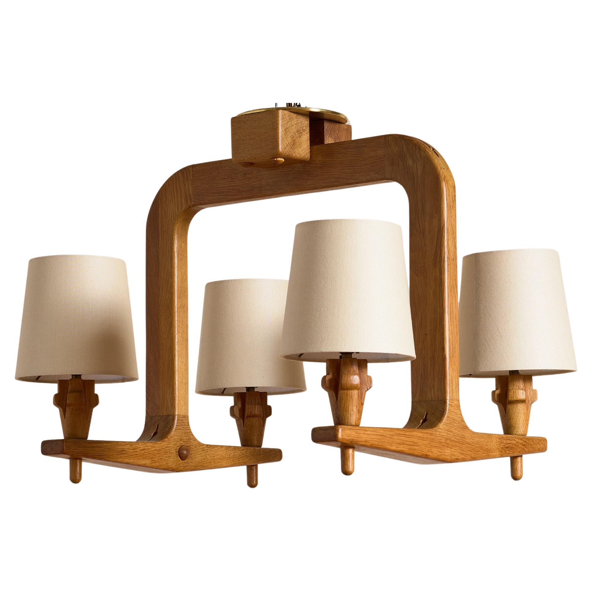 Lampadario / Ciondolo Guillerme et Chambron Oak