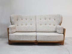 Guillerme et Chambron Oak 'Denis' Sofa