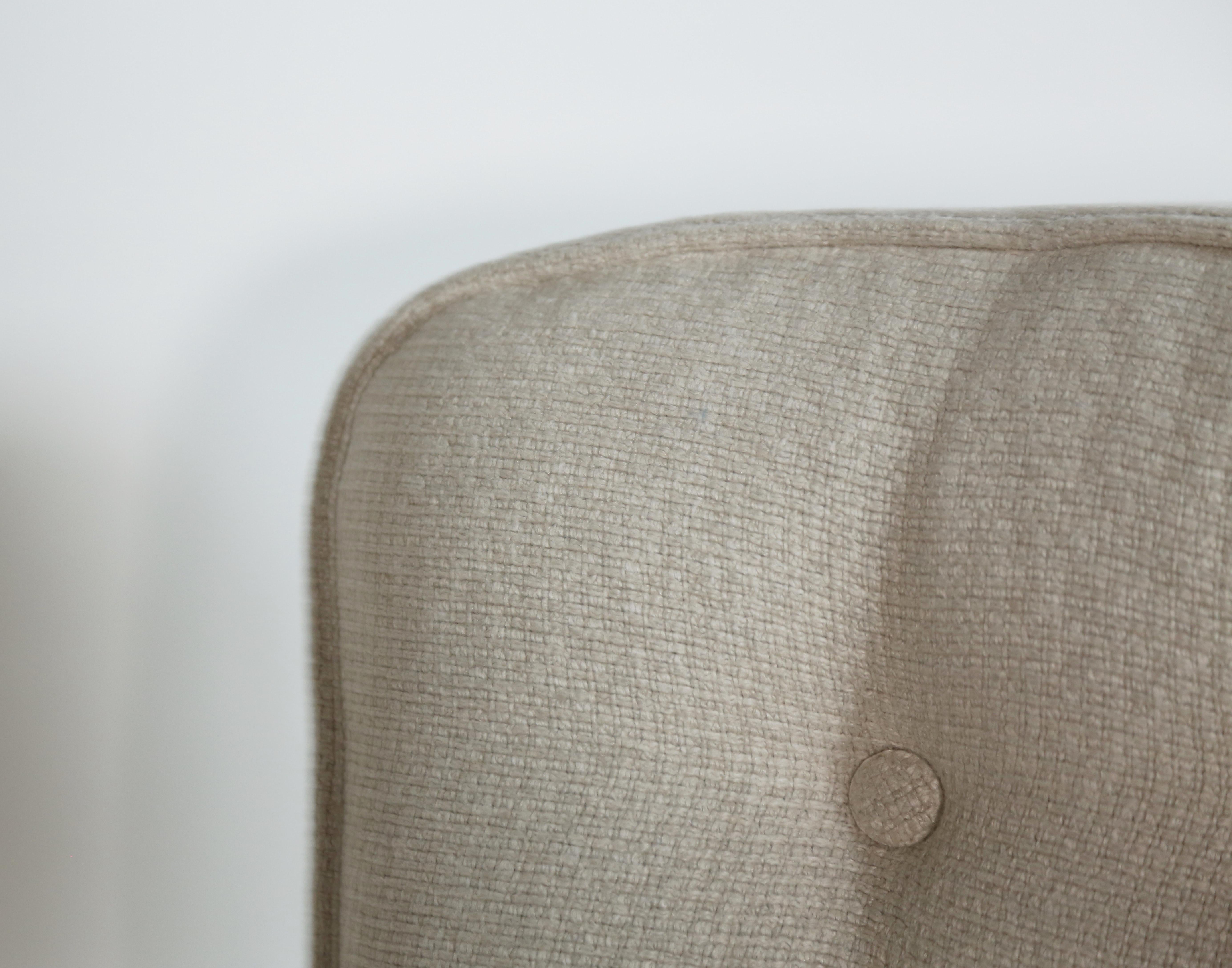Guillerme et Chambron Oak Lounge Chair / Armchair, France, 1960s For Sale 8