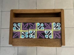 Guillerme et Chambron, Comodino in Oak Edition Votre Maison, circa 1960