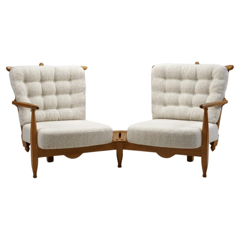 Guillerme et Chambron Votre Maison settee, 1950s, offered by H. Gallery