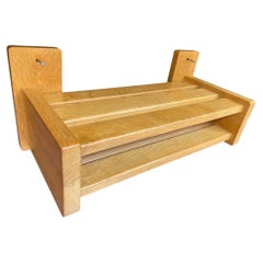 Guillerme et Chambron, étagère en Oak  Edition Votre Maison, vers 1970