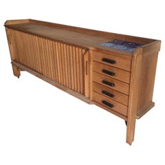 Guillerme et Chambron Oak Sideboard
