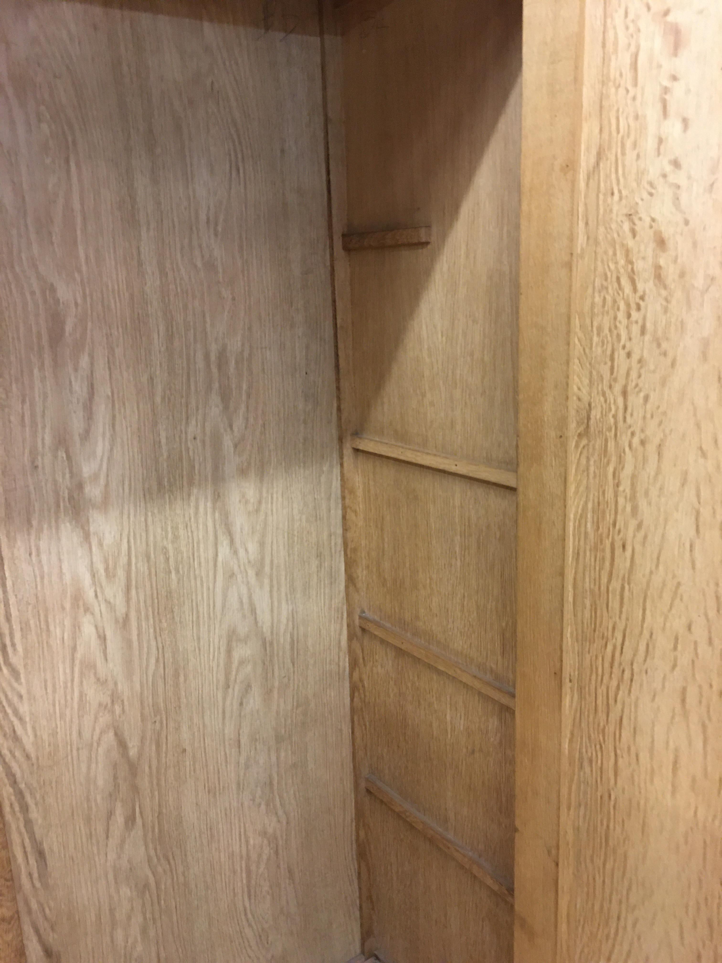 Guillerme et Chambron, Oak Wardrobe, Edition Votre Maison, circa 1960 4