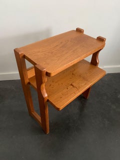 Guillerme et Chambron Pair of oak night stand