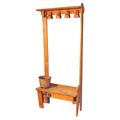 Guillerme et Chambron, Rare Porte-Manteau, Edition Votre Maison, circa 1950