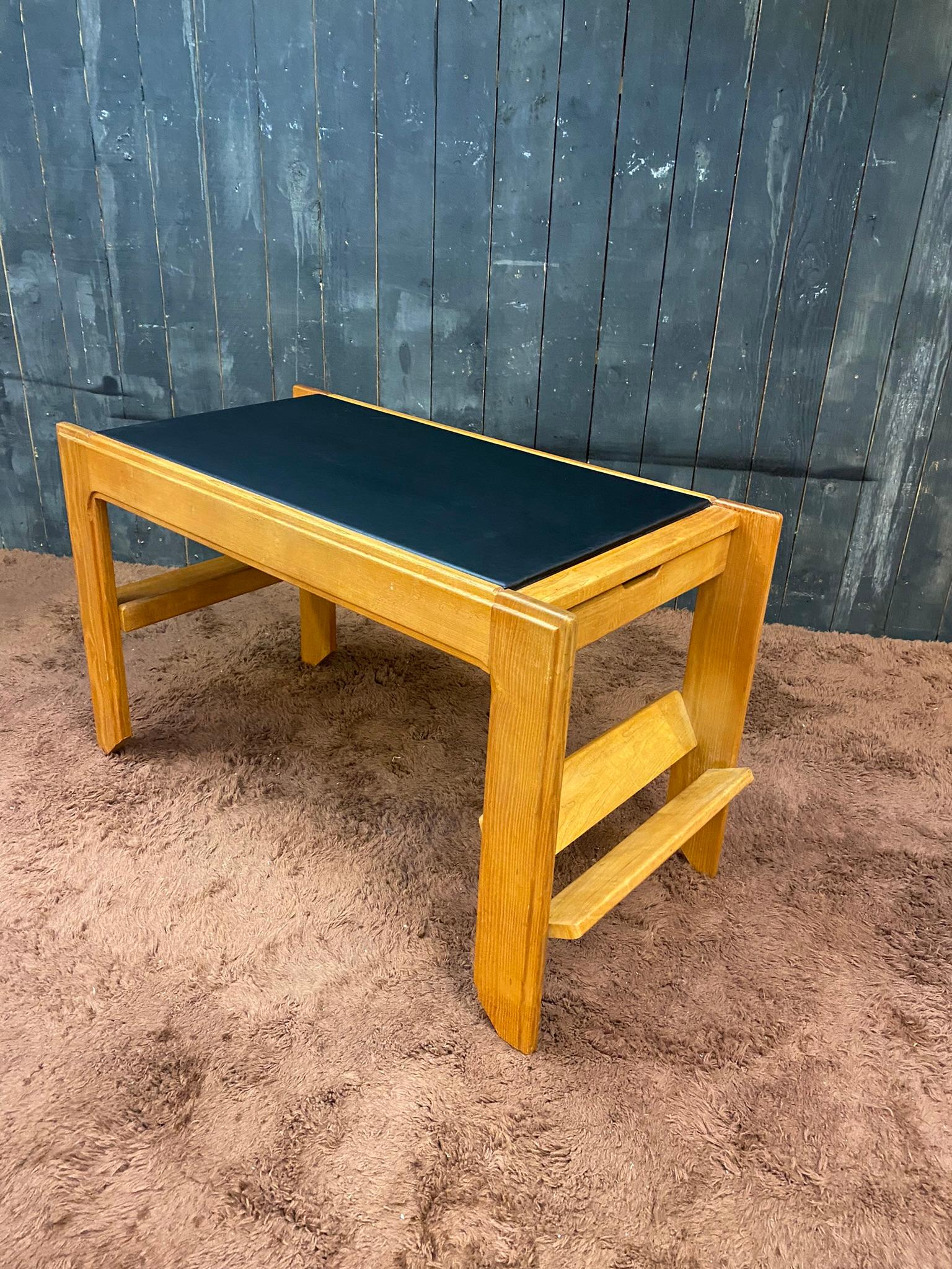 Guillerme et Chambron, Rare Desk, Edition Votre Maison, circa 1950/1960 For Sale 4