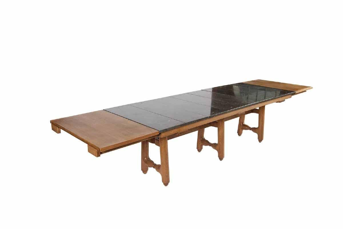 Guillerme et Chambron Seltener Gustave Tisch. Ausgabe Votre Maison CIRCA 1970 im Zustand „Gut“ im Angebot in Mouscron, WHT