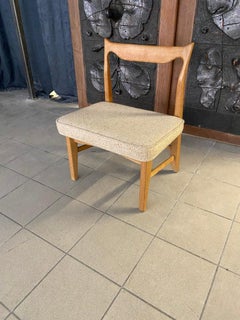 Guillerme et Chambron, Rare Low Chair "MARIE CLAIRE" Votre Maison Edition, 1970