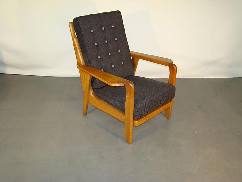 Guillerme et Chambron, raro Sillón de roble 