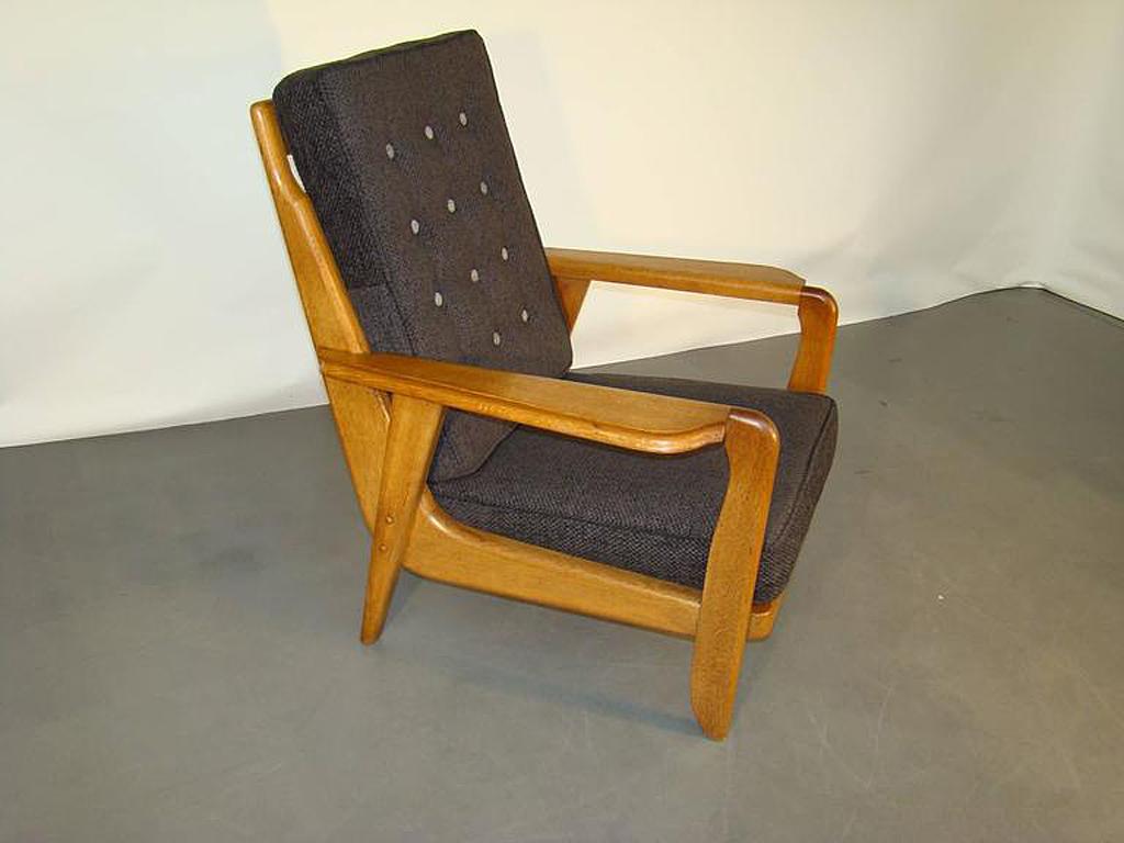 Guillerme et Chambron, raro Sillón de roble 