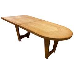 Guillerme et Chambron, Rare modèle de table "Ardennes", circa 1960