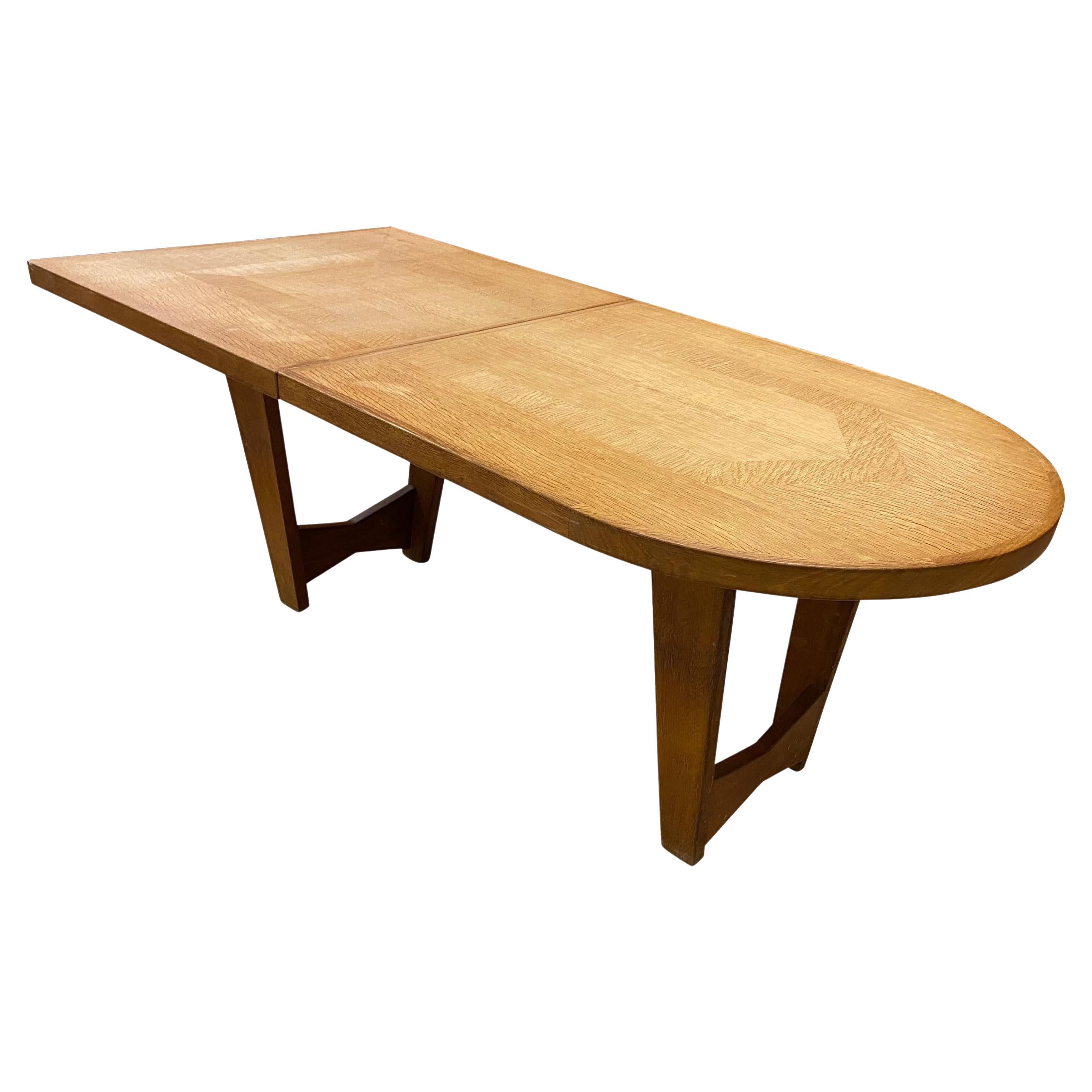 Guillerme et Chambron, Rare Table Model "Ardennes", circa 1960