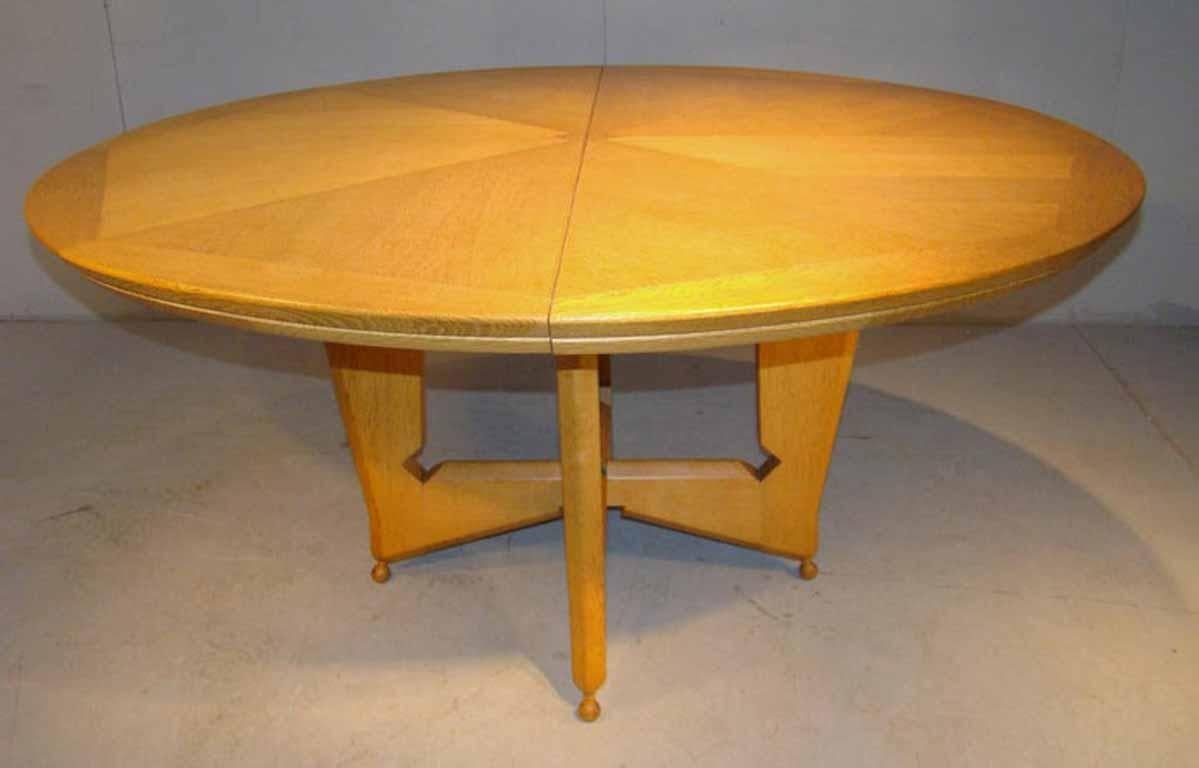 Français Guillerme et Chambron, Rare modèle de table 