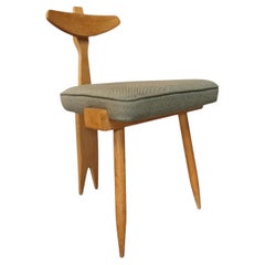 Guillerme et Chambron, rara silla trípode Edition Votre Maison, hacia 1970