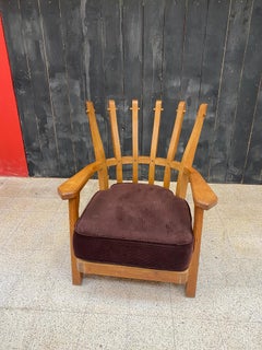 Guillerme et Chambron, "Repos" Armchair, Edition Votre Maison, circa 1950
