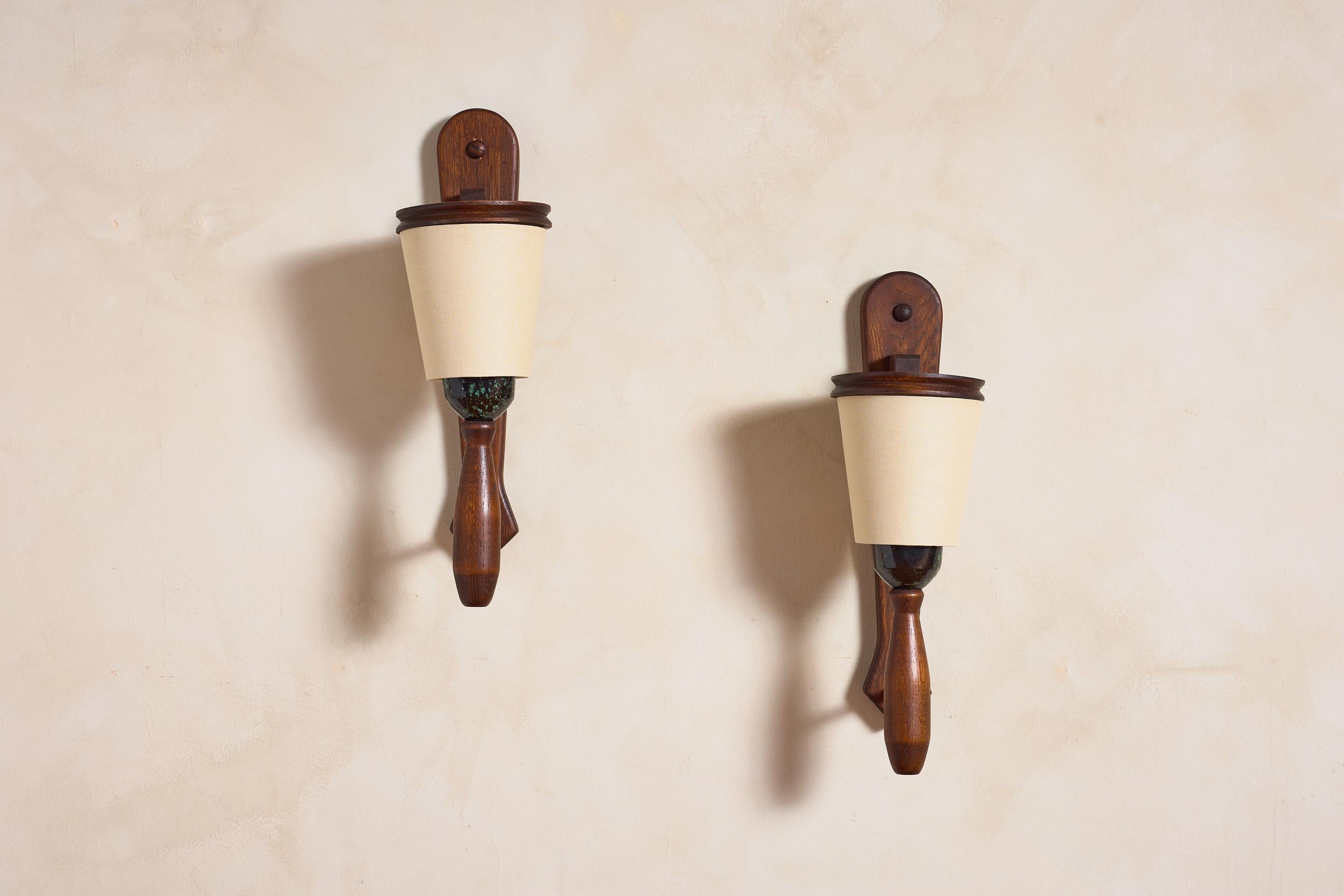 Guillerme et Chambron-Wandleuchter im Angebot 8