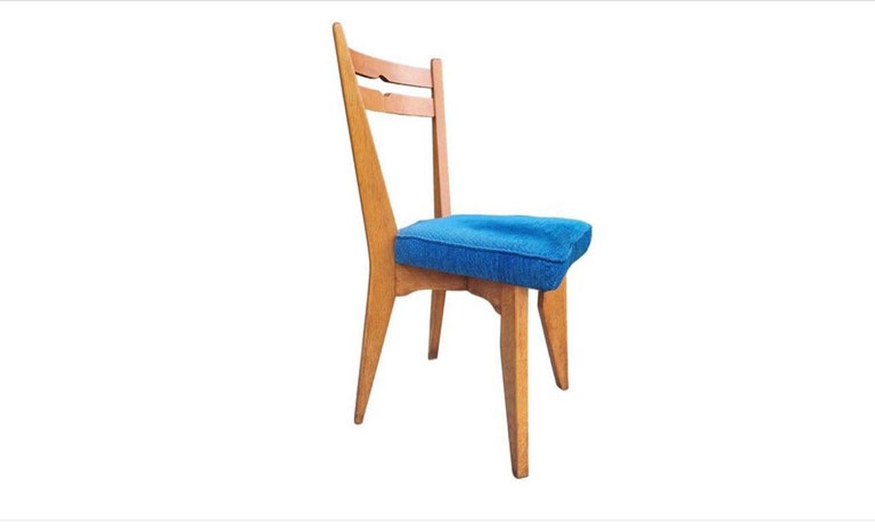 Guillerme et Chambron, Ensemble de 6 chaises en Oak, Edition Votre Maison, circa 1960

Possibilité d'avoir plus de chaises dans le modèle

 Votre maison : un style, un concept, un état d'esprit.
  L'histoire de Votre Maison commence en 1940 en