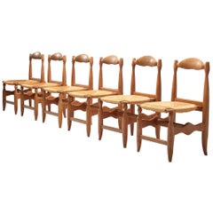 Guillerme et Chambron Set of Six 'Charlotte' Chairs