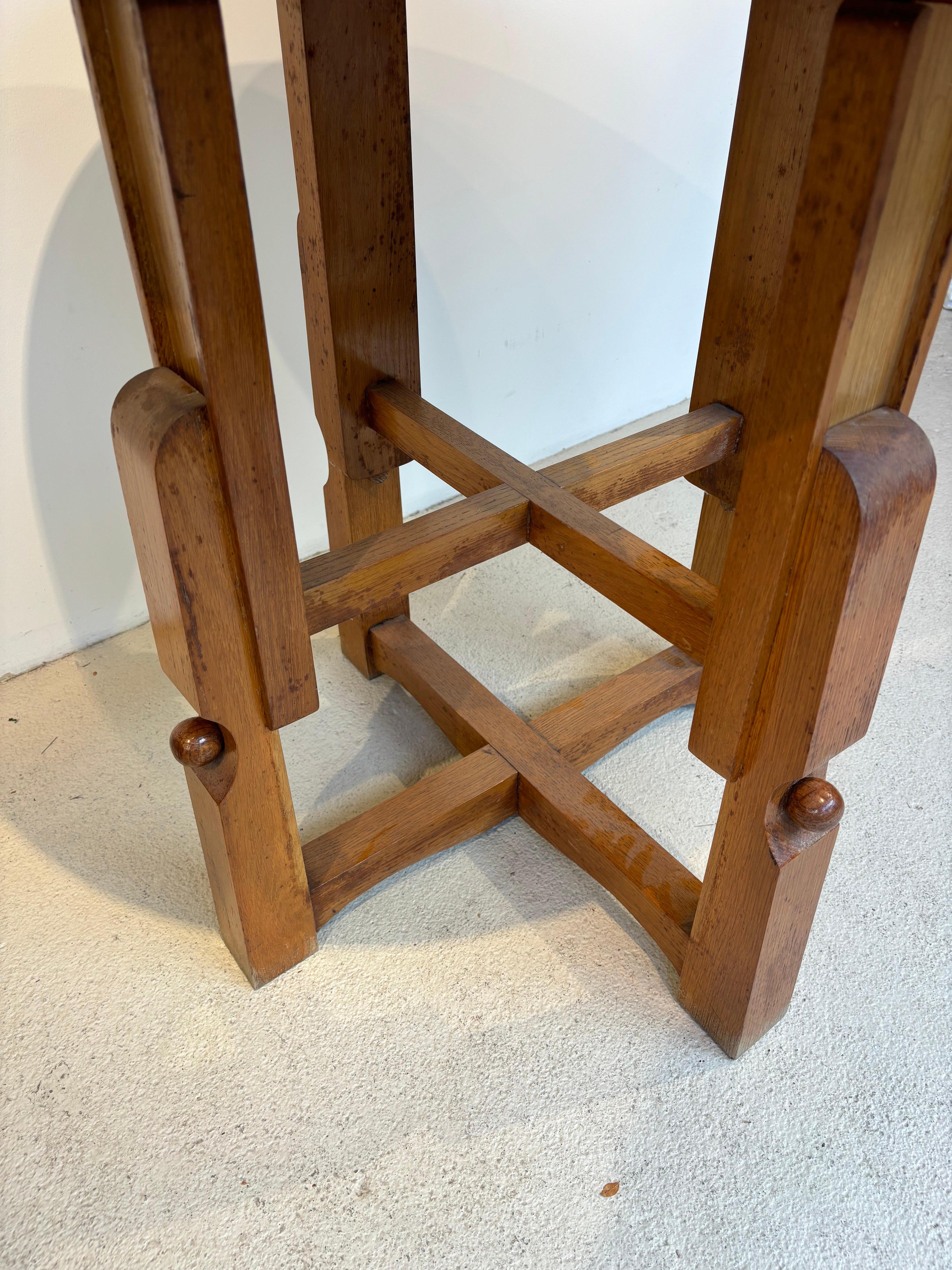 Guillerme et Chambron side table For Sale 3