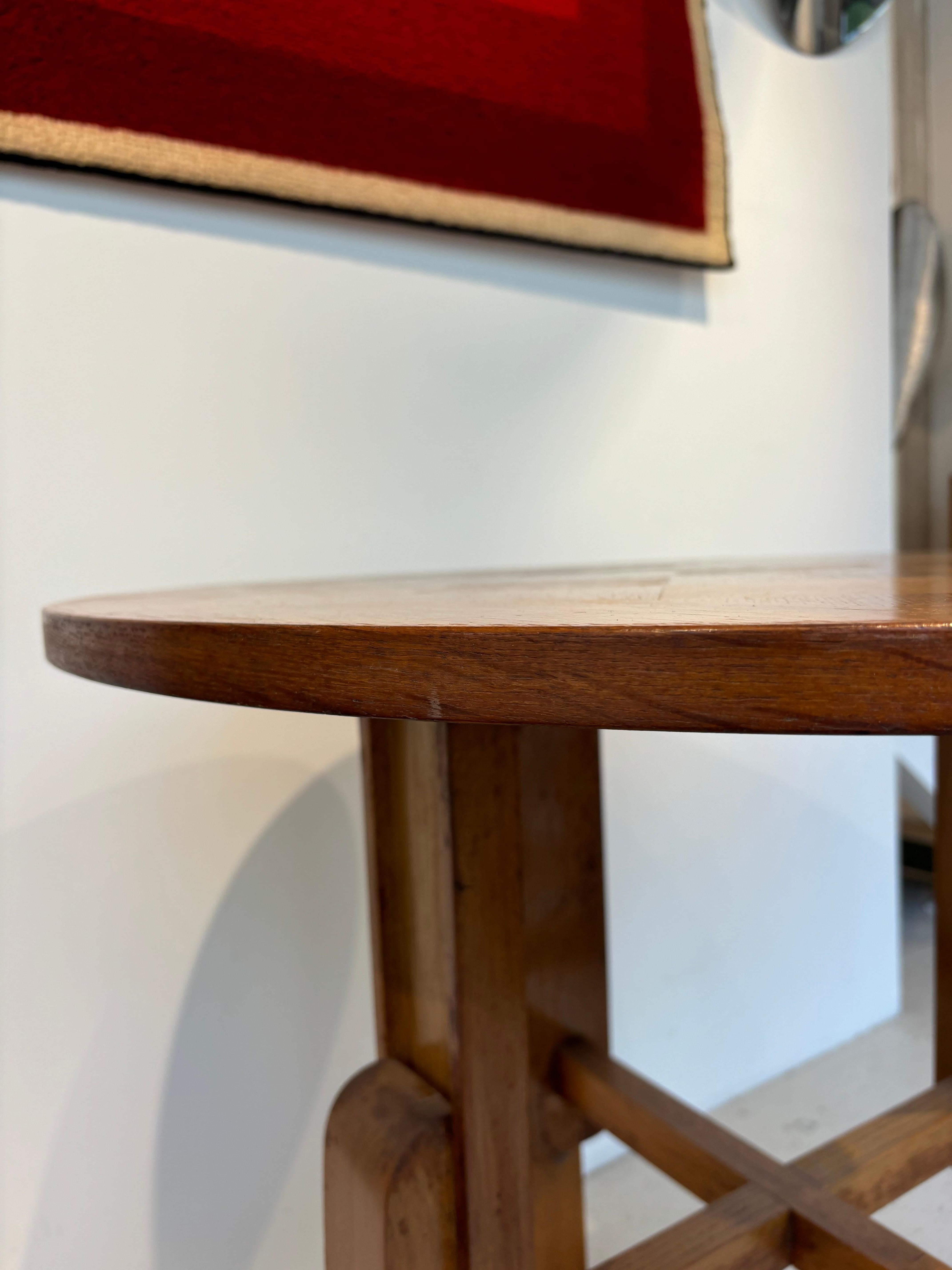 Guillerme et Chambron side table For Sale 7