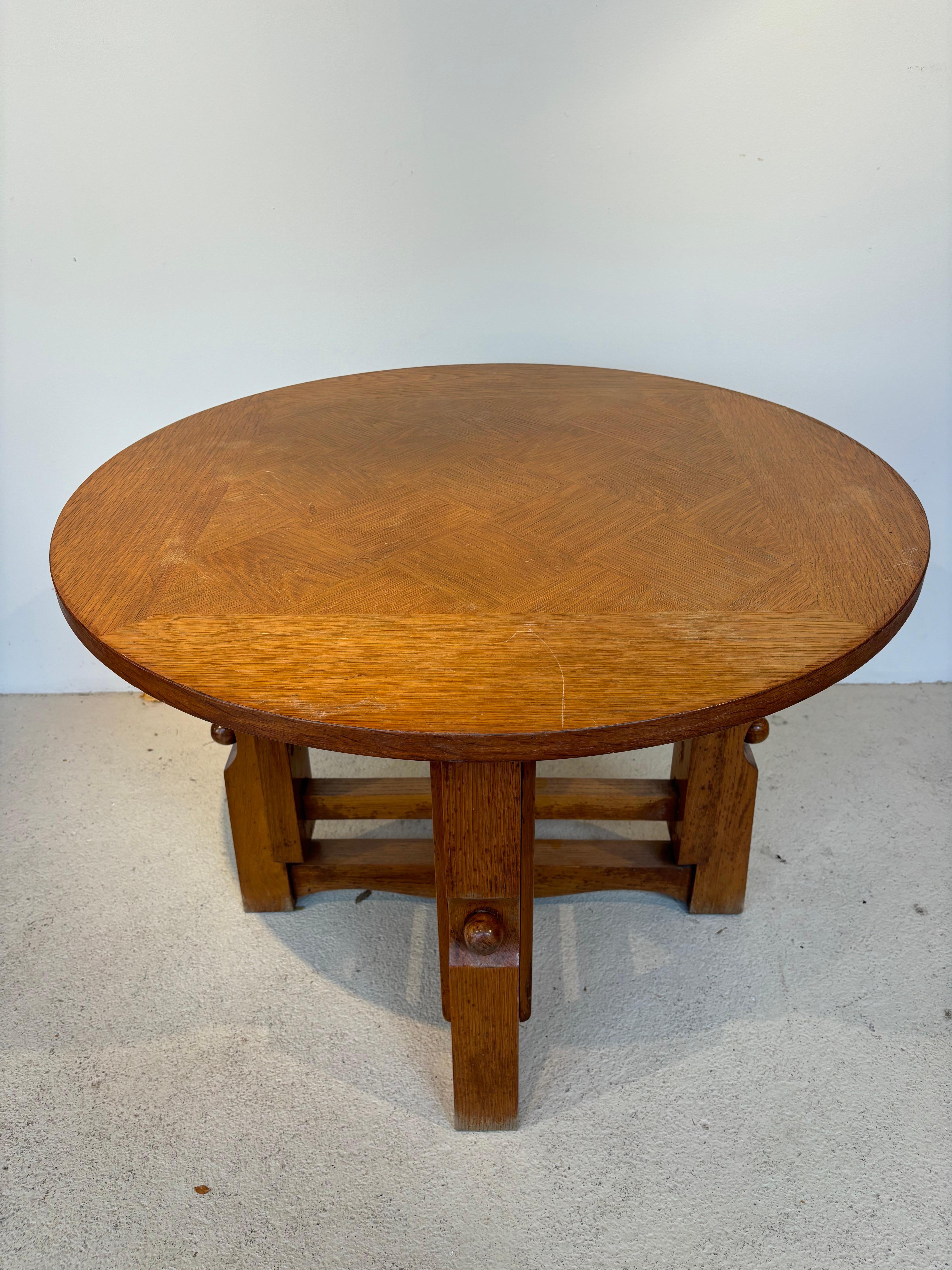French Guillerme et Chambron side table For Sale
