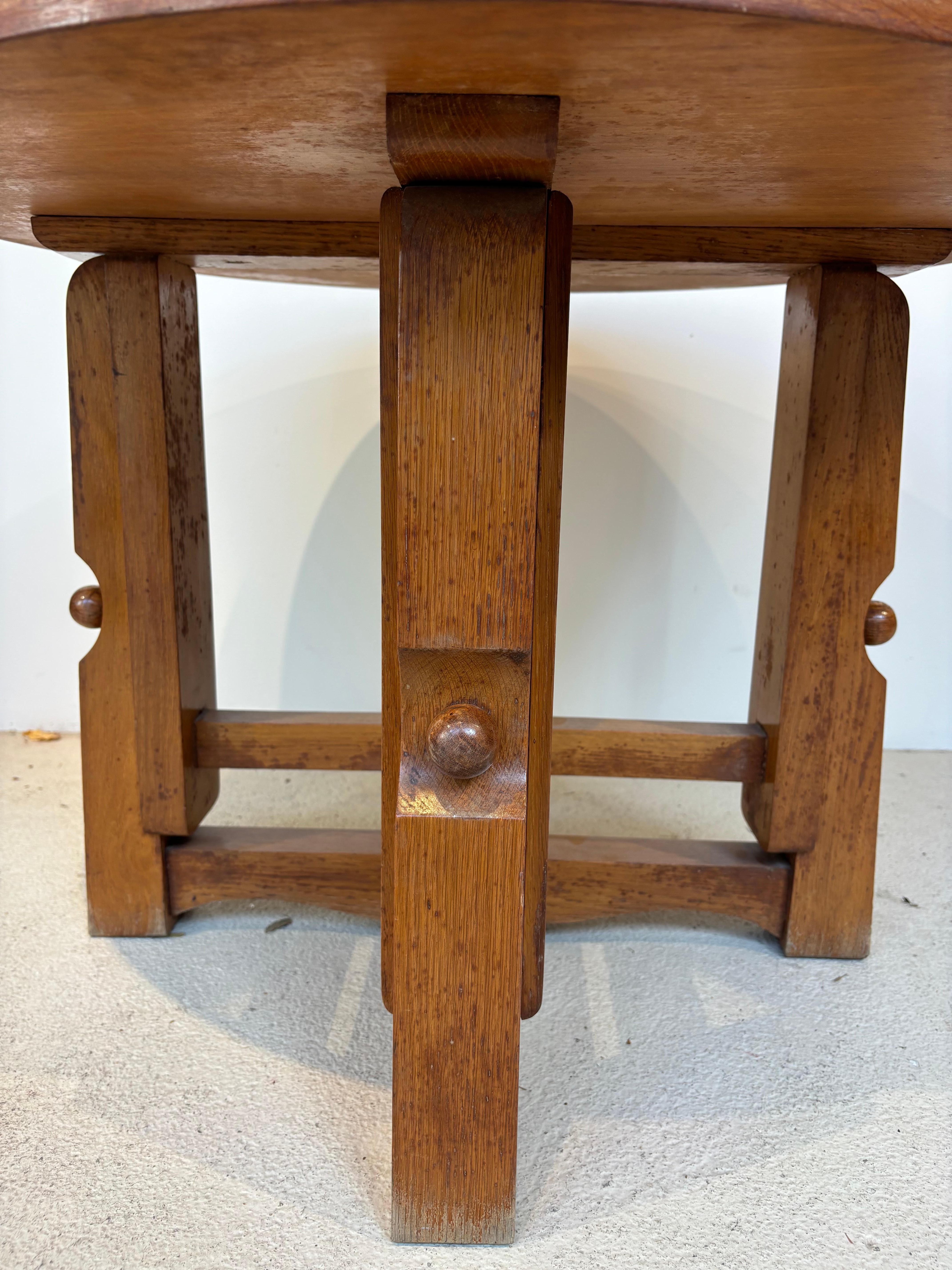 Guillerme et Chambron side table In Good Condition For Sale In SAINT-OUEN-SUR-SEINE, FR