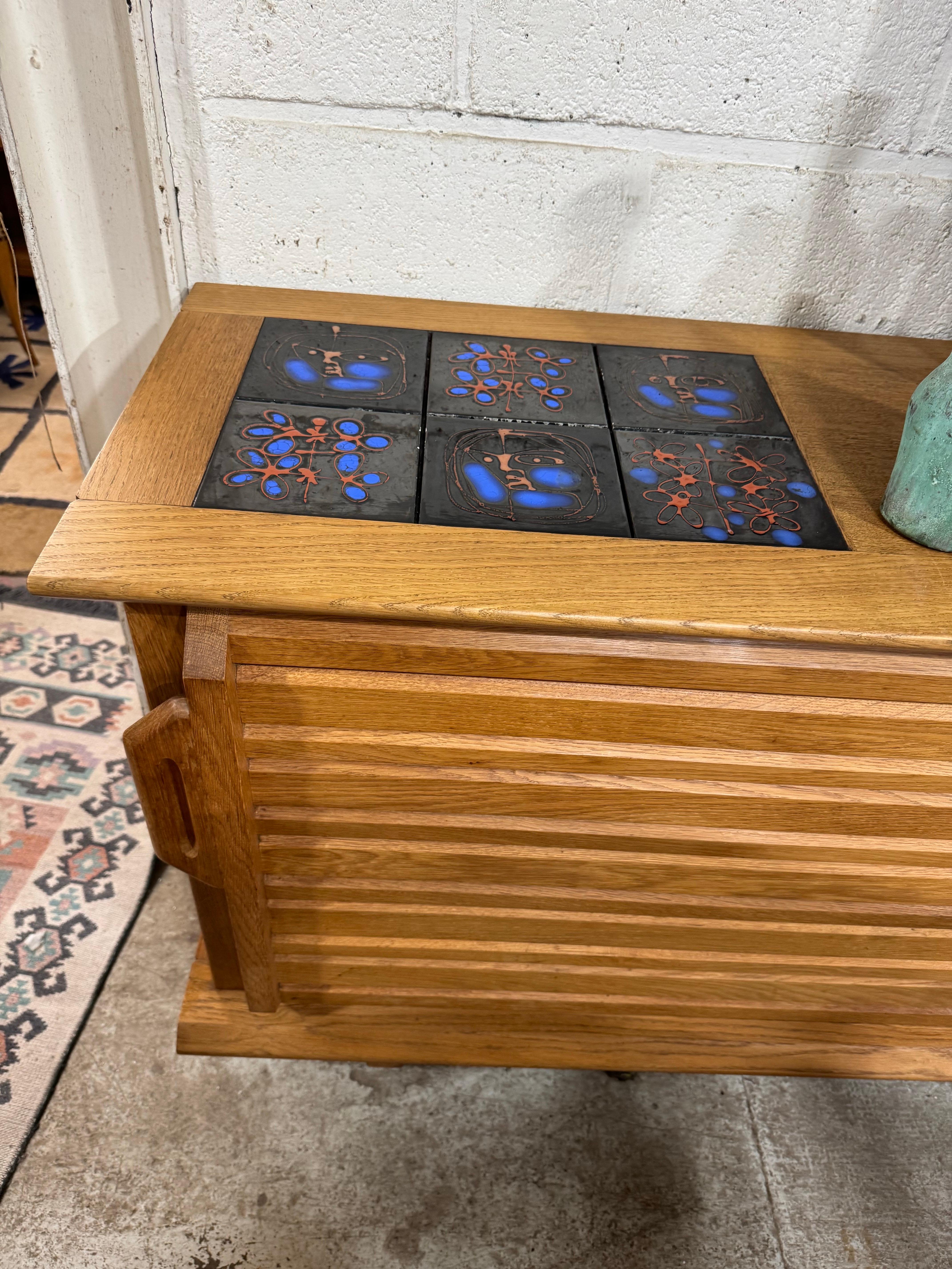 Other GUILLERME ET CHAMBRON Sideboard in oak For Sale