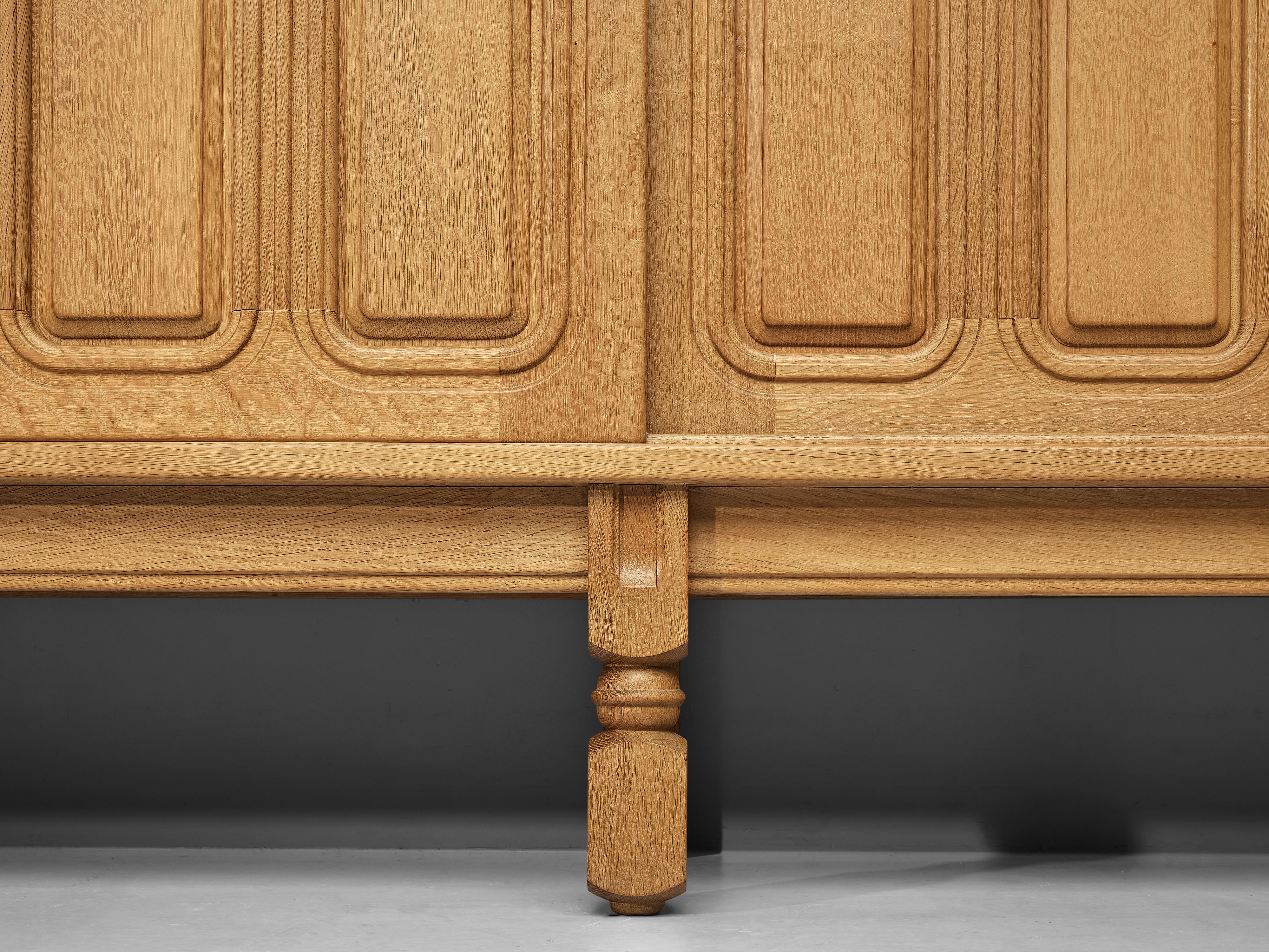 Guillerme et Chambron Sideboard in Oak 2