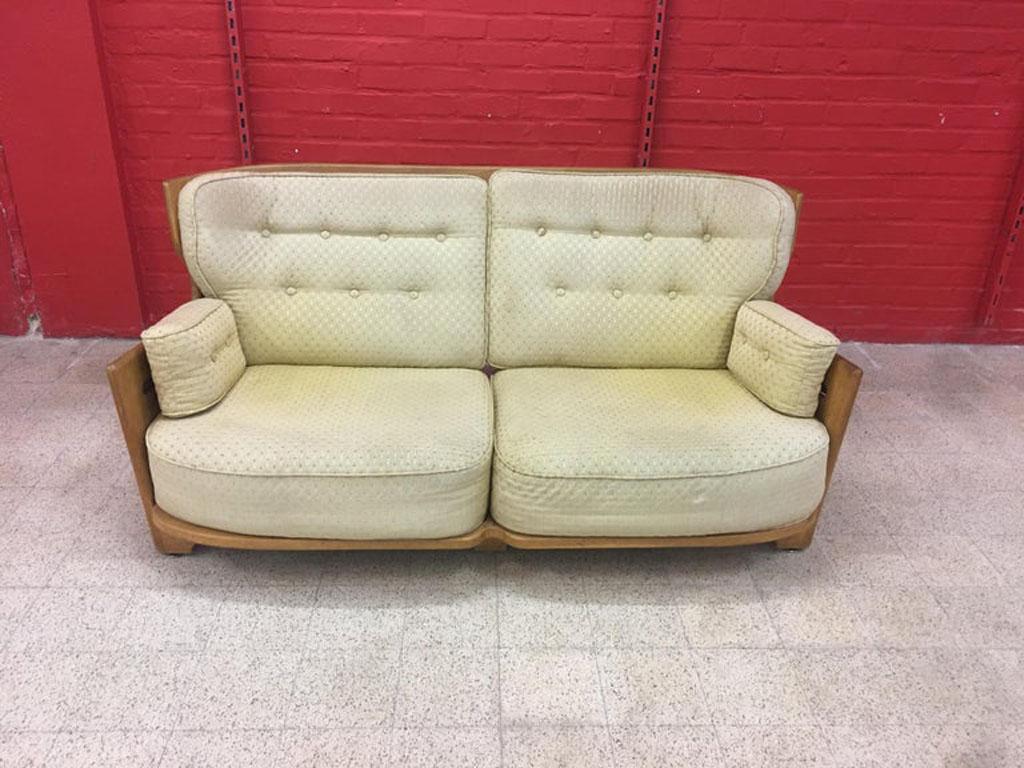 Mid-Century Modern Guillerme et Chambron, Canapé 