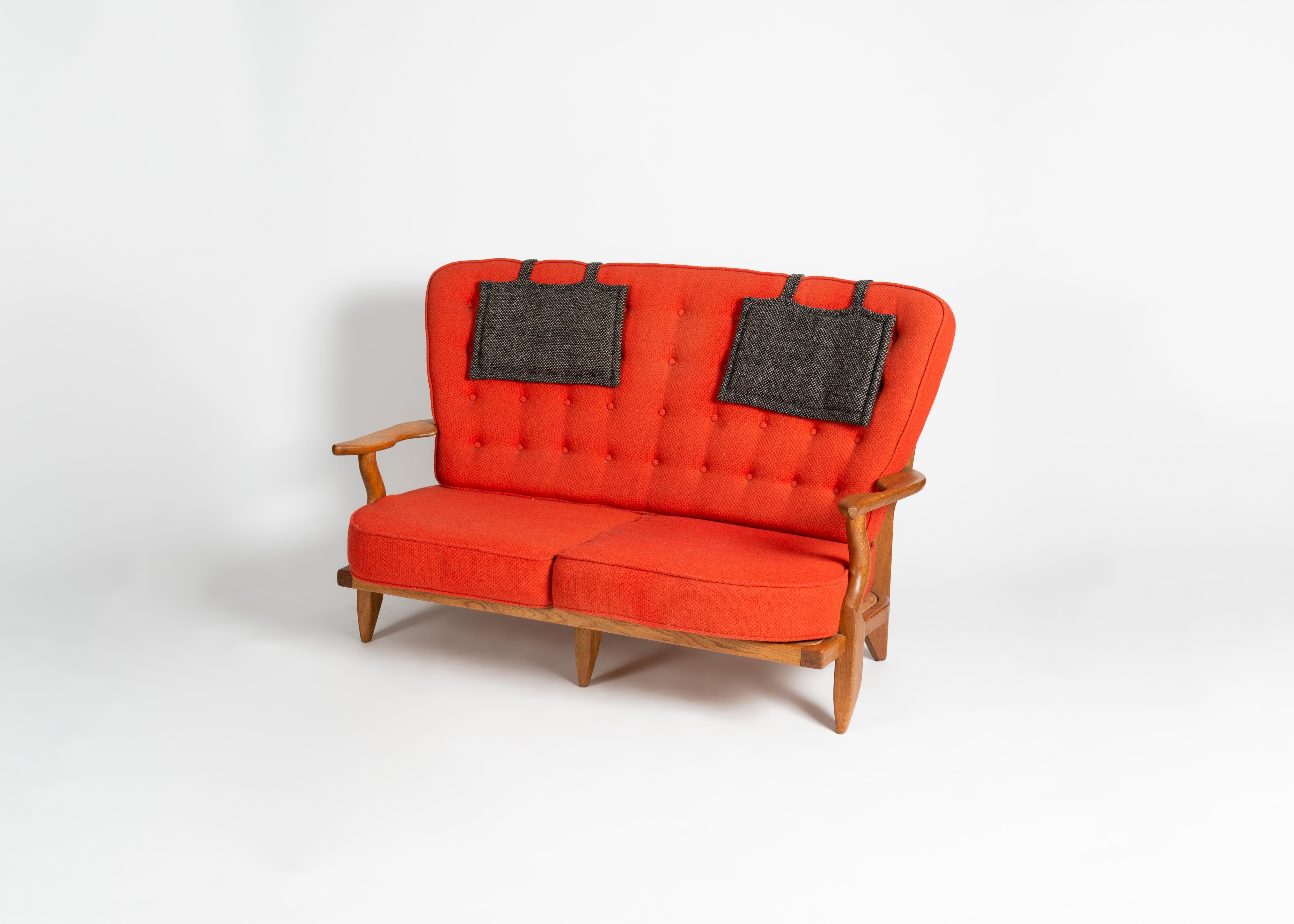 Robert Guillerme studied design and architecture at the École Boule, graduating in 1934. After the Second World War he moved to Lille, in the north of France, where he decorated homes and designed furniture for the well regarded Rogier