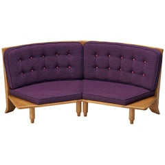 Guillerme et Chambron Sofa in Oak